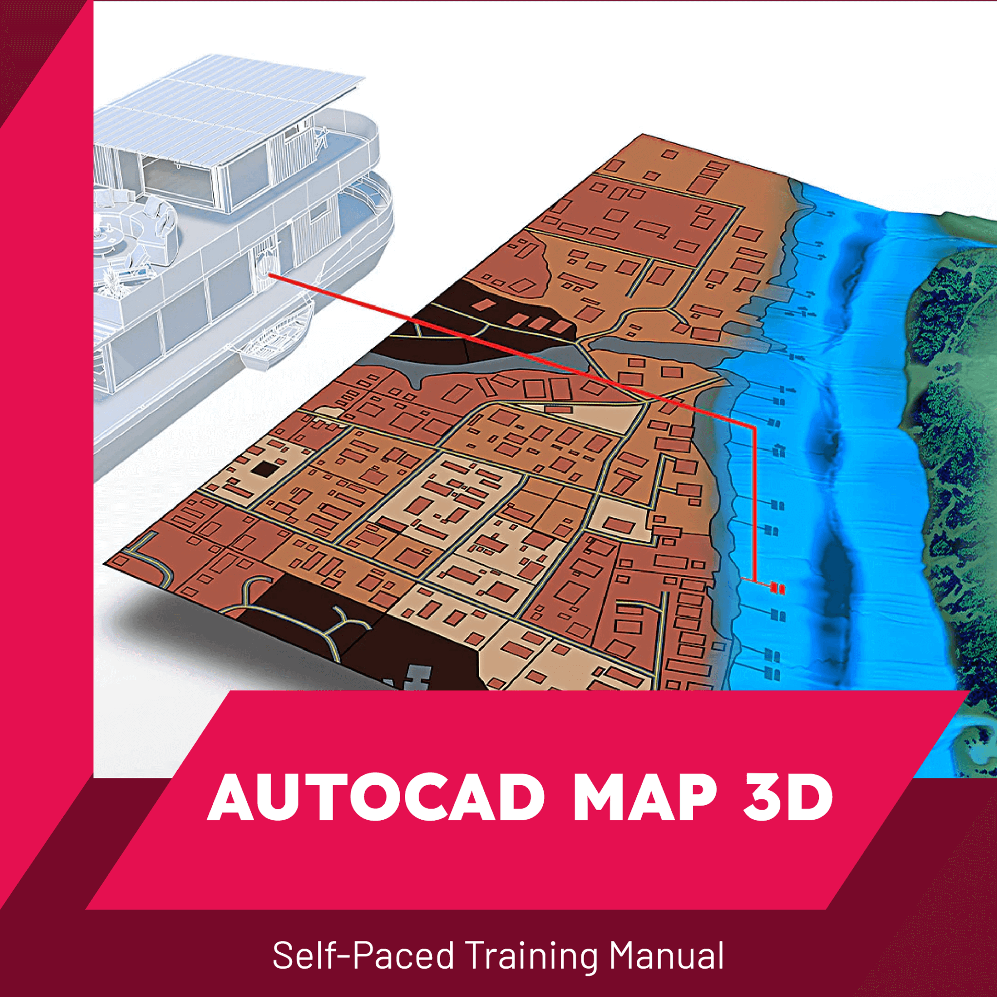 AutoCAD Map 3D Training Book | CAD Masters, Inc.
